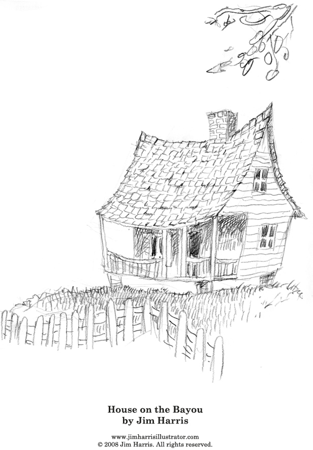 Fairytale Coloring Pages – Red Riding Hood’s House